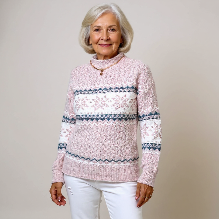 Melanie™ - Retro Icelandic Sweater