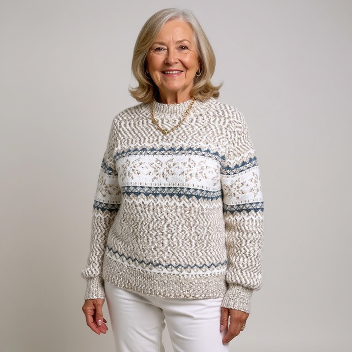 Melanie™ - Retro Icelandic Sweater