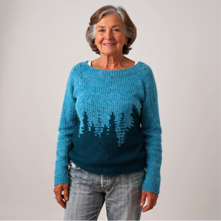 Natalie™ - Retro Icelandic Sweater
