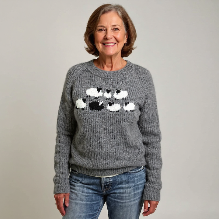 Ellie™ - Retro Icelandic Sweater