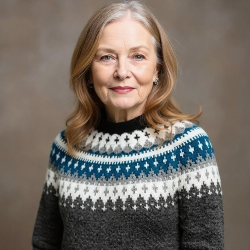 Althea™ - Retro Icelandic Sweater