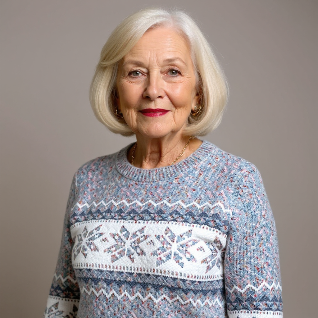 Melanie™ - Retro Icelandic Sweater