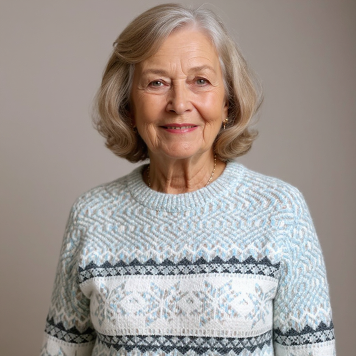 Melanie™ - Retro Icelandic Sweater