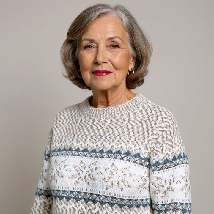 Melanie™ - Retro Icelandic Sweater