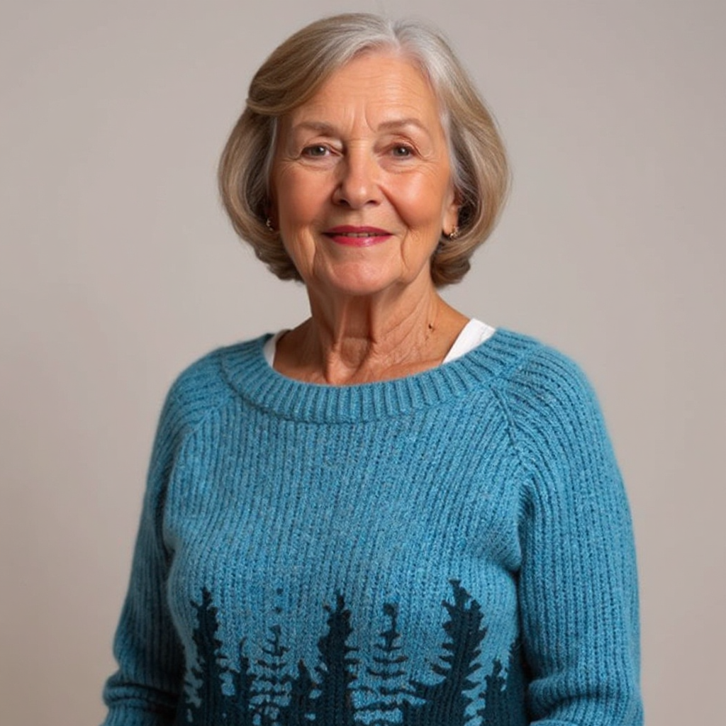 Natalie™ - Retro Icelandic Sweater