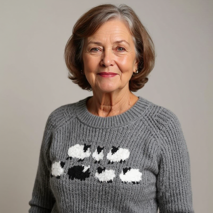 Ellie™ - Retro Icelandic Sweater