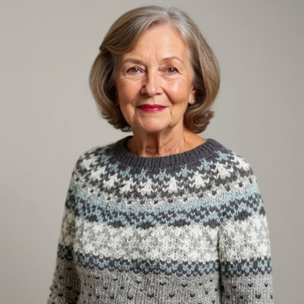 Amelia™ - Vintage Handcrafted Icelandic Sweater