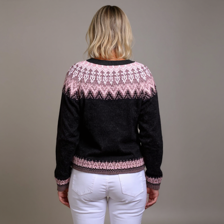 Lydia™ - Retro Icelandic Cardigan