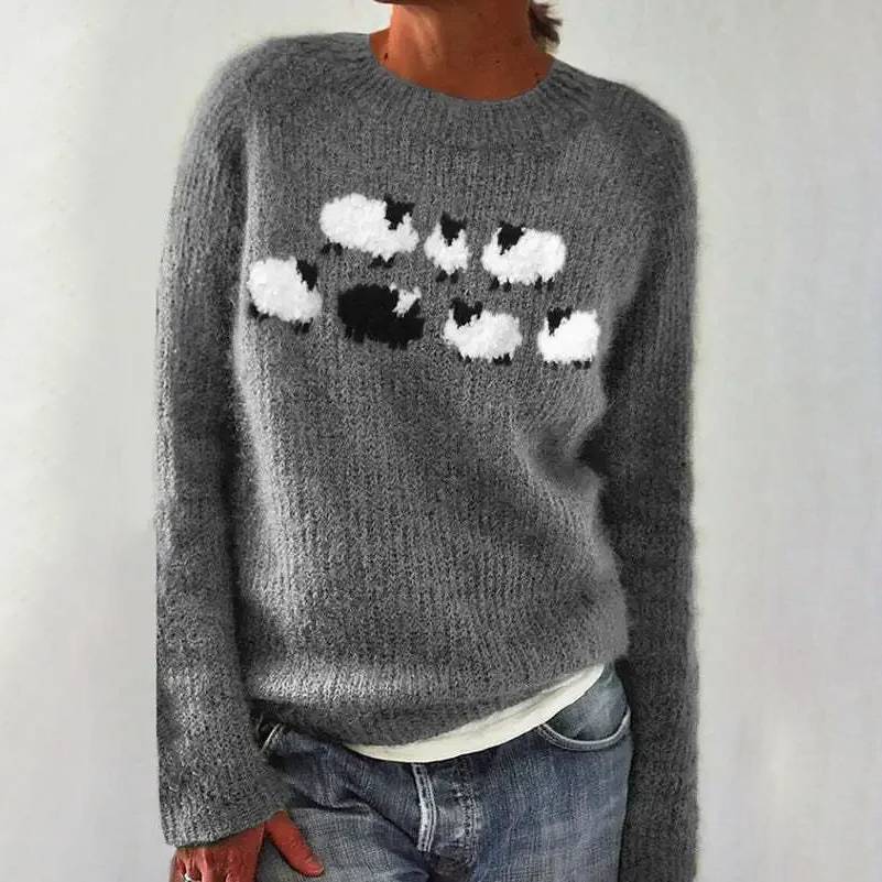 Ellie™ - Retro Icelandic Sweater
