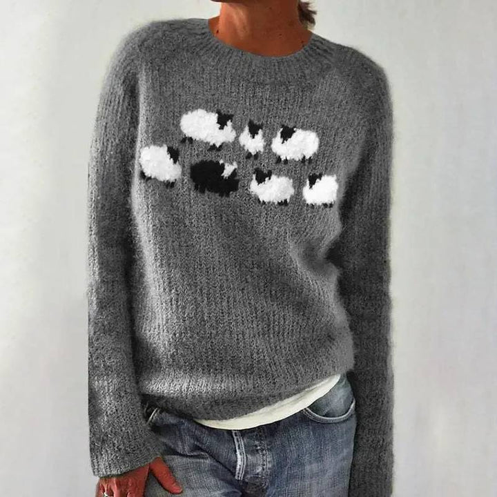 Ellie™ - Retro Icelandic Sweater