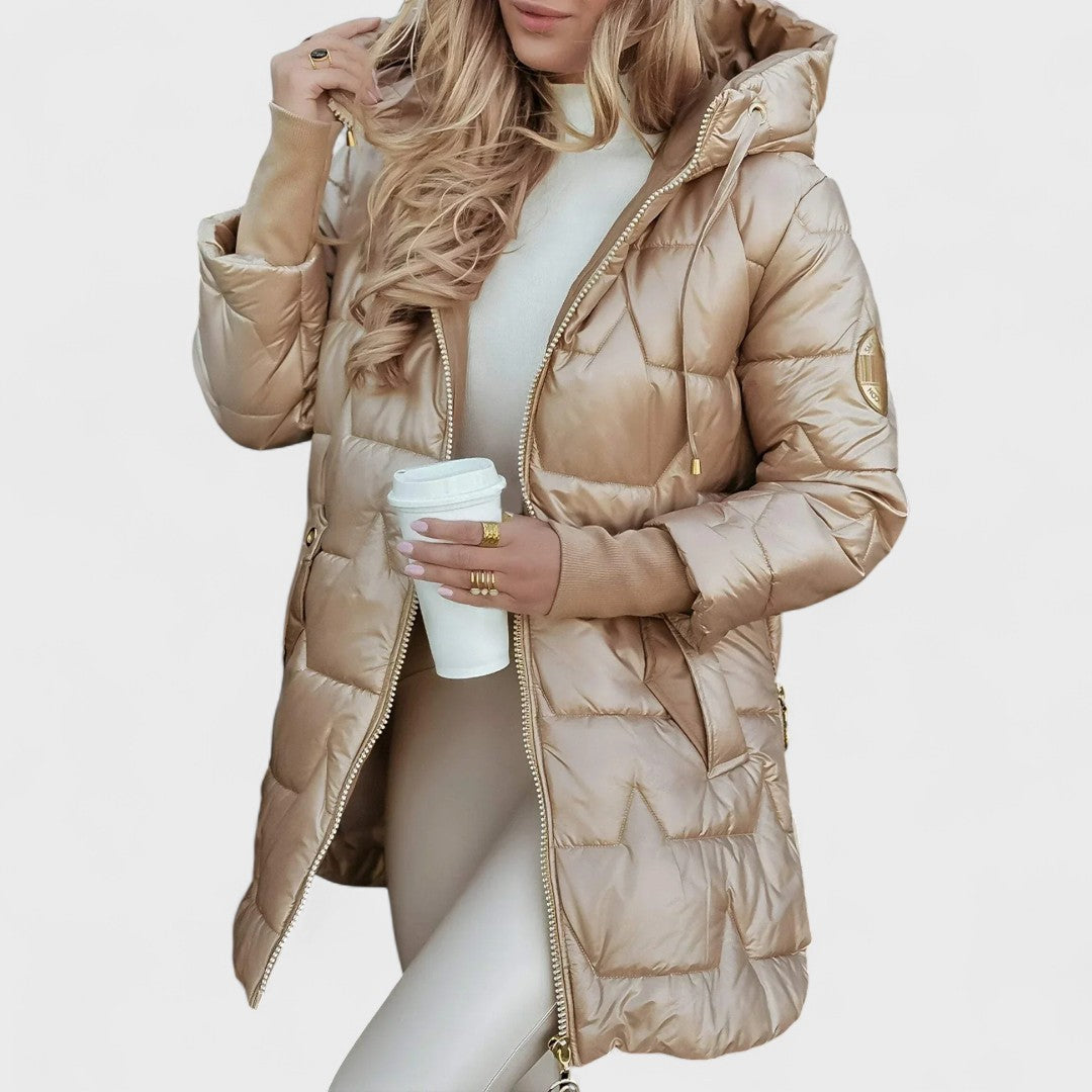Nolwen™ - Chic Hooded Winter Coat