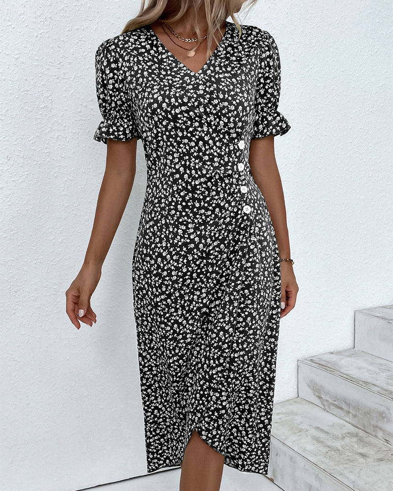 Ella™ - Timeless Midi Wrap Dress
