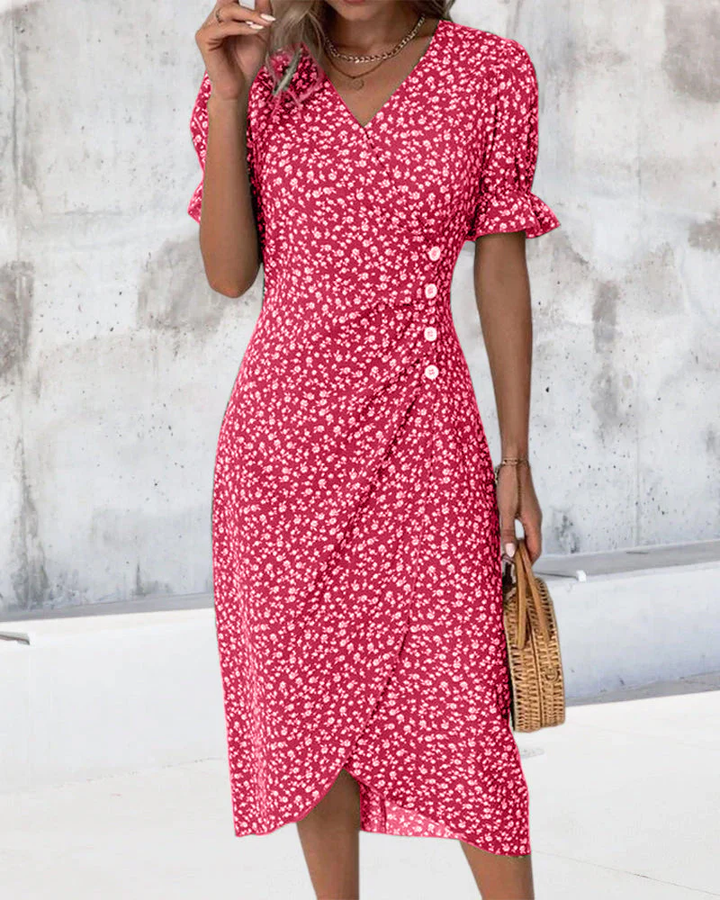 Ella™ - Timeless Midi Wrap Dress