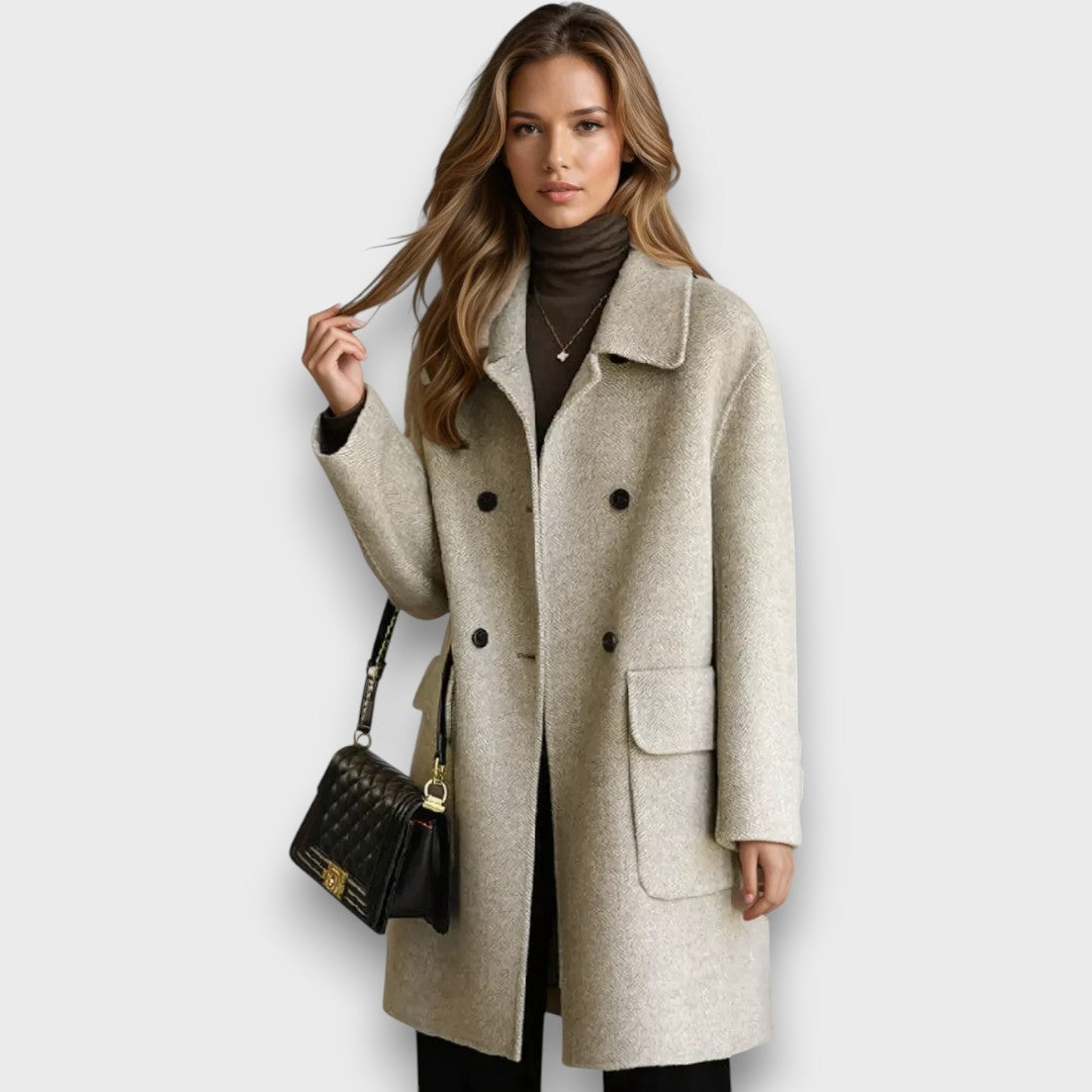 Celisse™ - Timeless Double-Breasted Coat