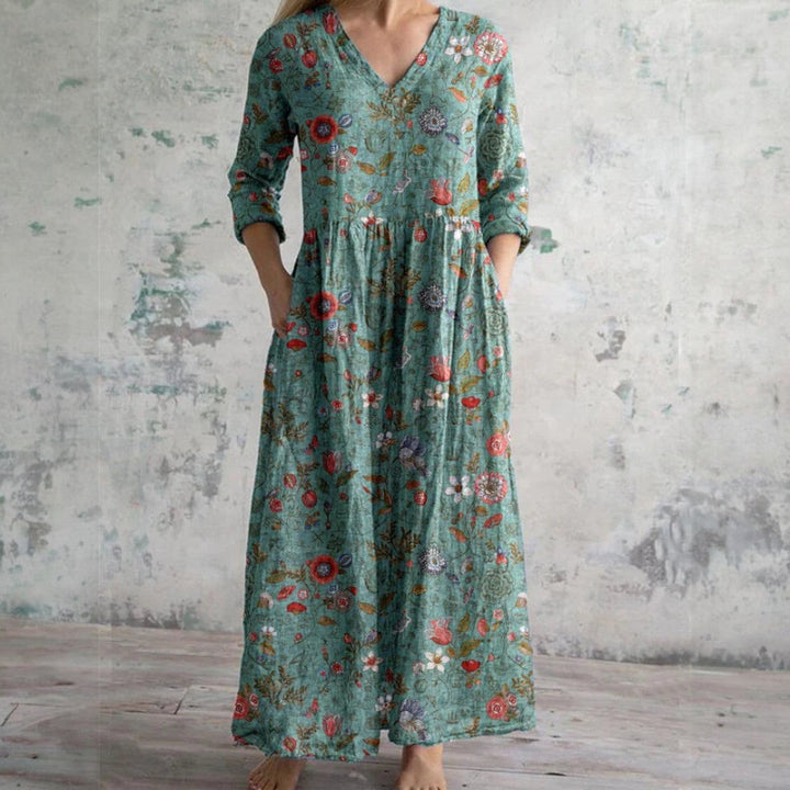 Emily™ - Graceful Floral Dress
