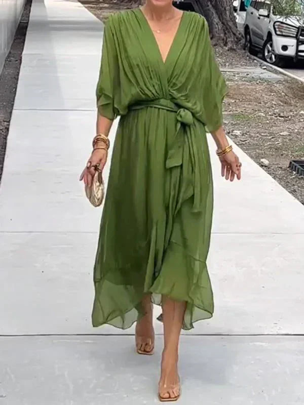 Monica™ - V-Neck Dress