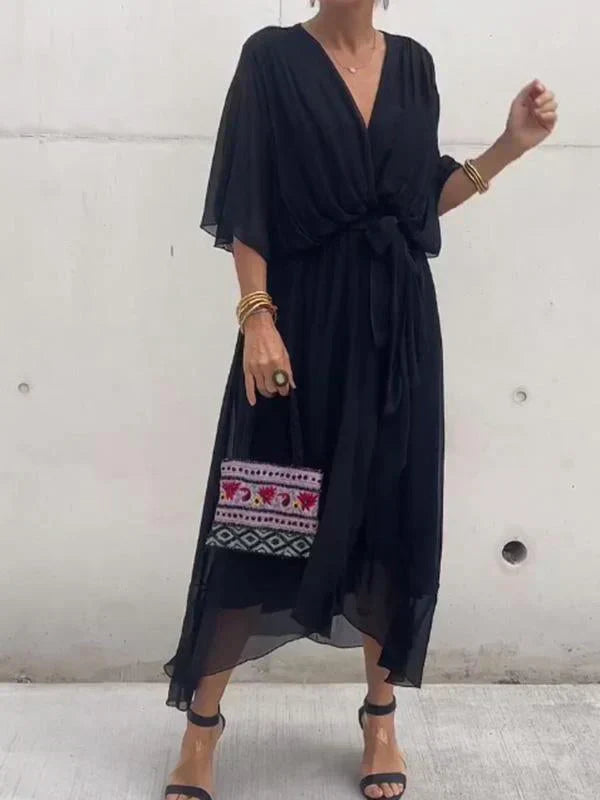 Monica™ - V-Neck Dress