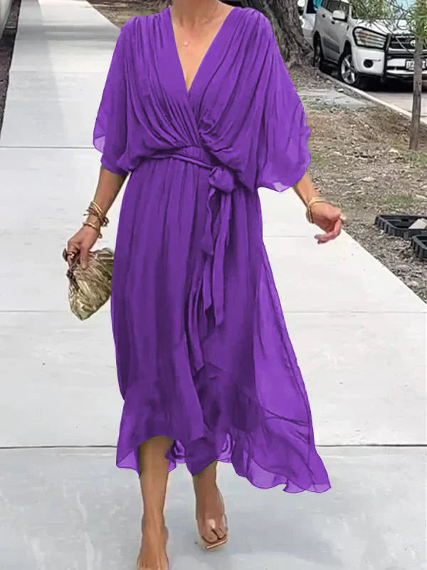 Monica™ - V-Neck Dress