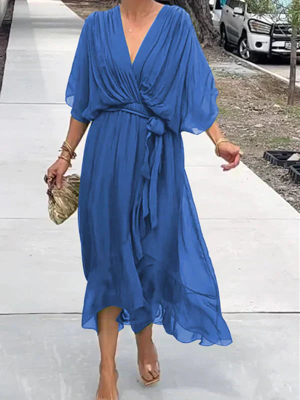 Monica™ - V-Neck Dress
