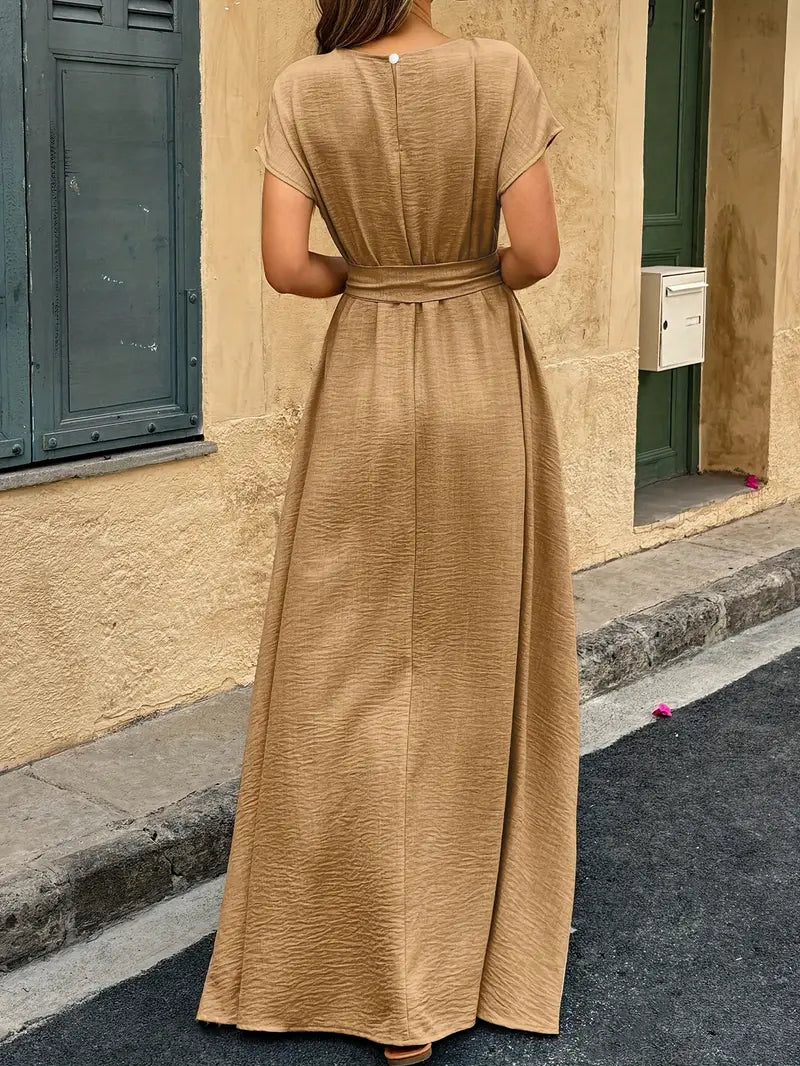 Clara™ - Everyday A-Line Drape Dress