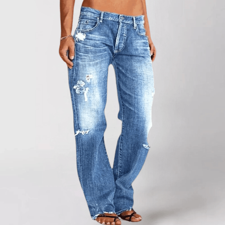 Eveline™ - Effortless Wide-Leg Jeans