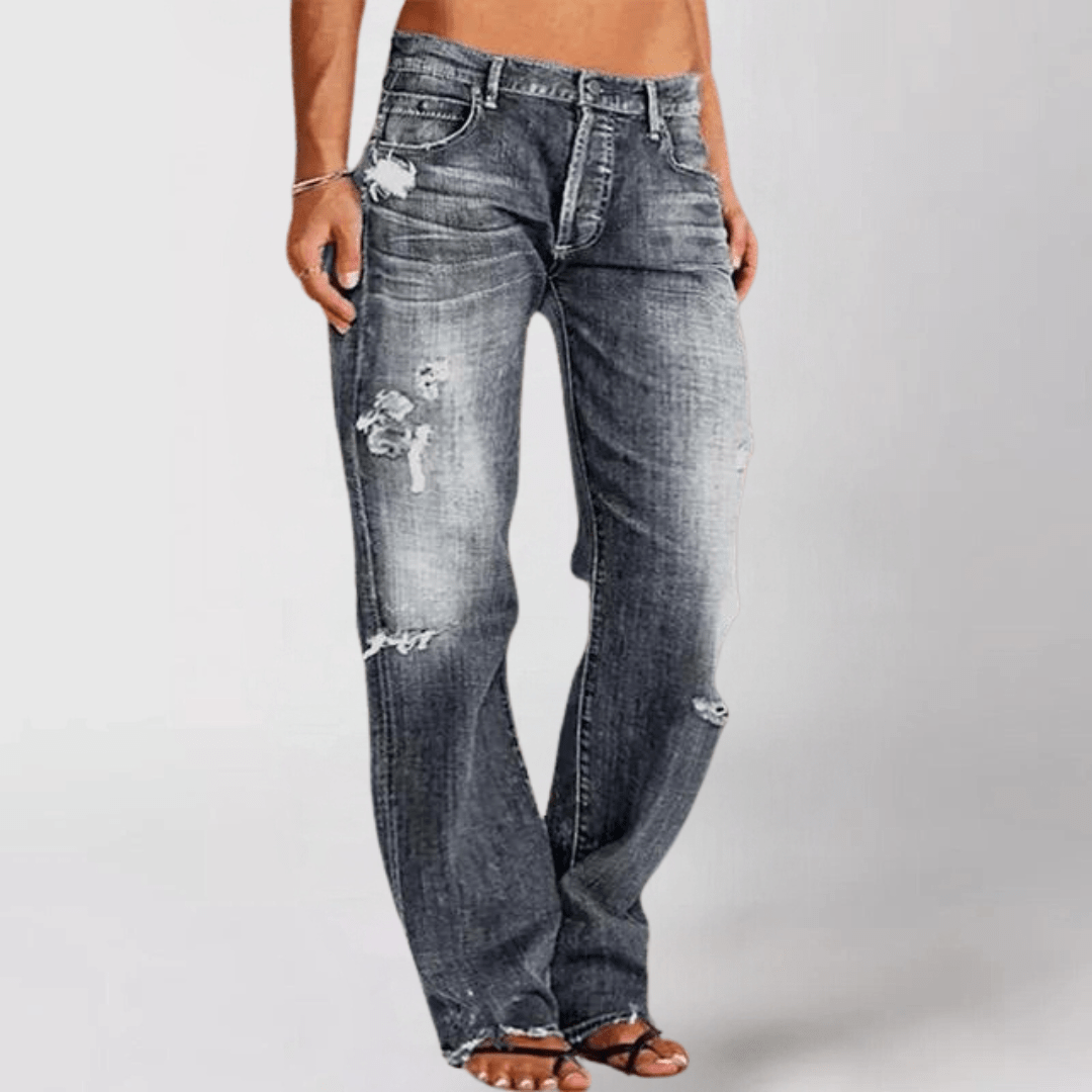 Eveline™ - Effortless Wide-Leg Jeans