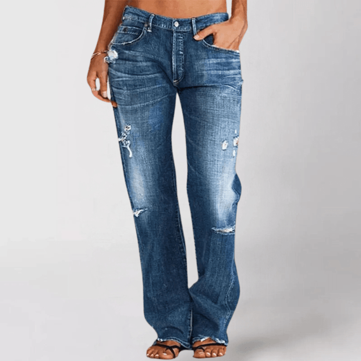 Eveline™ - Effortless Wide-Leg Jeans