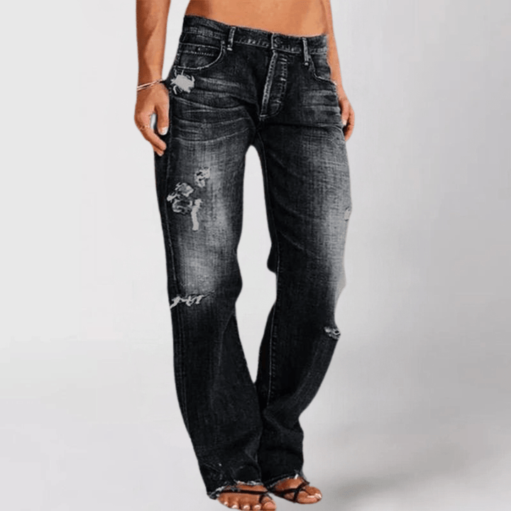 Eveline™ - Easygoing Wide-Leg Jeans