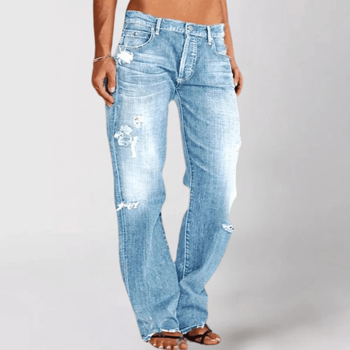 Eveline™ - Effortless Wide-Leg Jeans