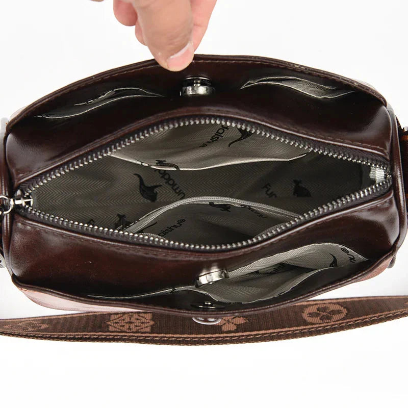 Luna™ - Vintage Leather Handbag