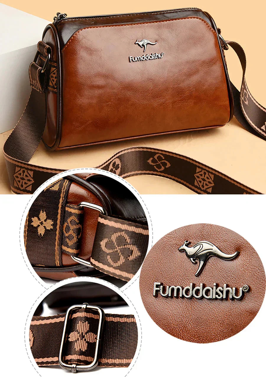 Luna™ - Vintage Leather Handbag