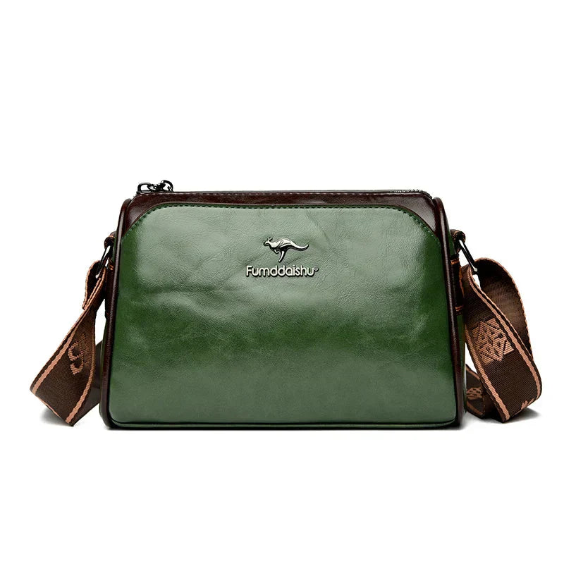 Luna™ - Vintage Leather Handbag