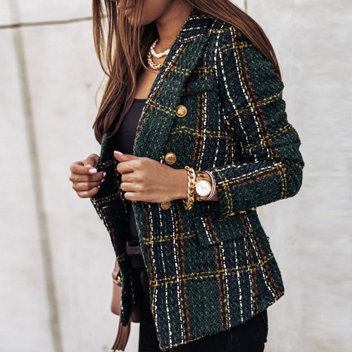 Hailey™ - Timeless Check Blazer