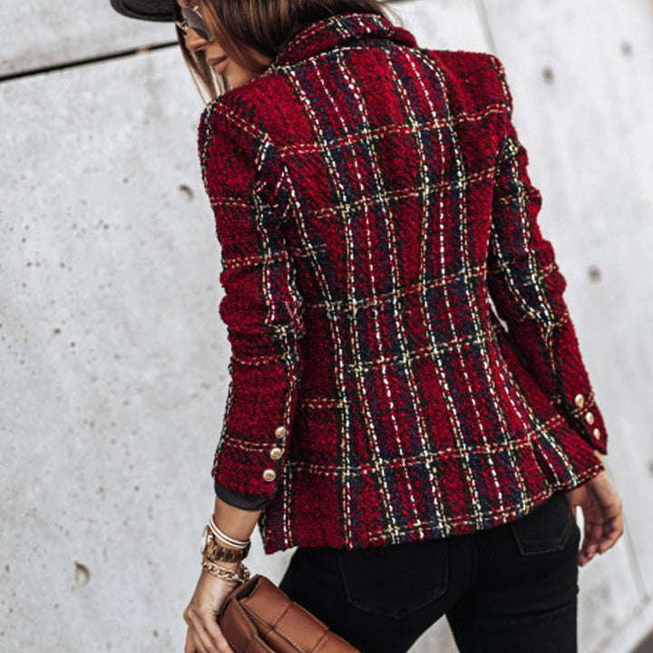 Hailey™ - Timeless Check Blazer