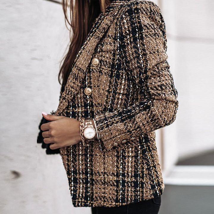 Hailey™ - Timeless Check Blazer