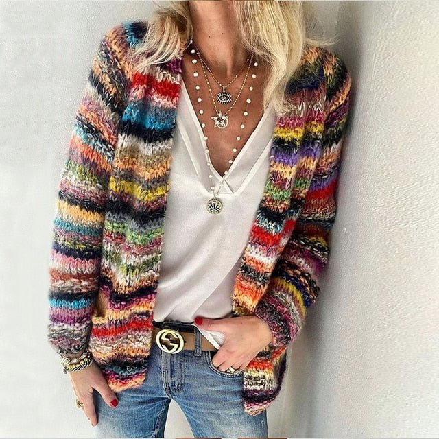 Penelope™ - Vibrant Knit Sweater