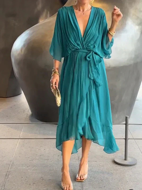 Monica™ - V-Neck Dress