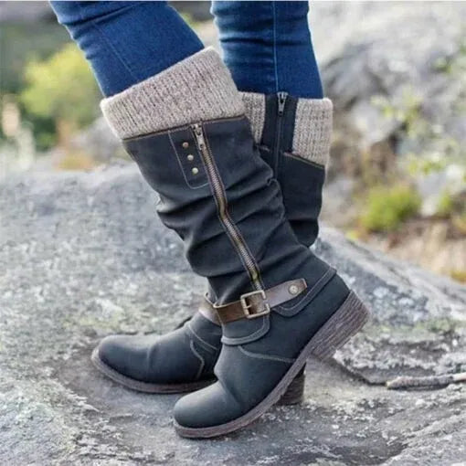 Zymara™ - Side Zip Ankle Boots