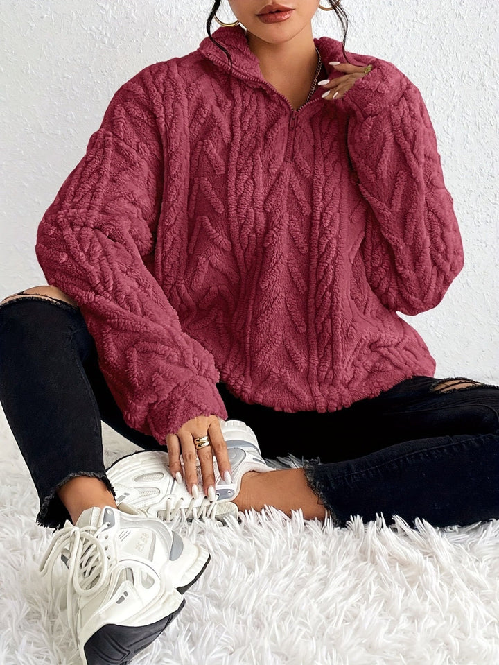 Aila™ - Cozy Zip-Up Sweater