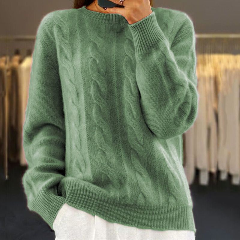 Rose™ - Luxuriously Soft Cable Knit Sweater