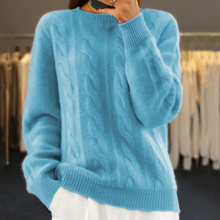 Rose™ - Luxuriously Soft Cable Knit Sweater