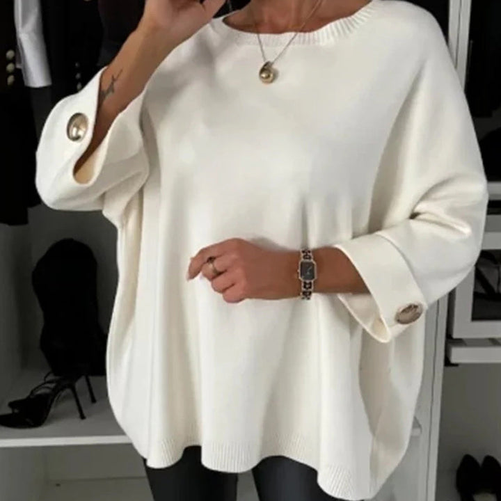 Millie™ - Chic Button Sleeve Blouse