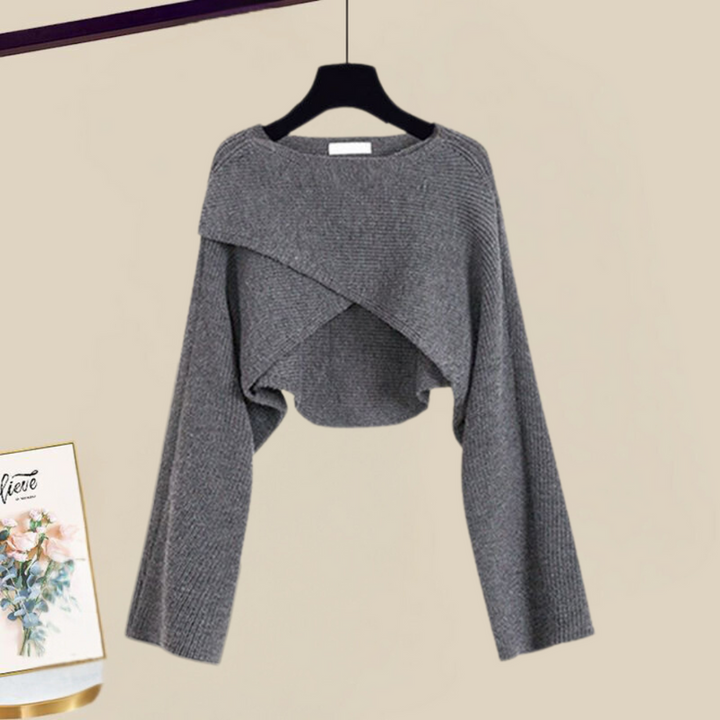 DuoChic™ - Versatile 2-in-1 Knit Dress Set